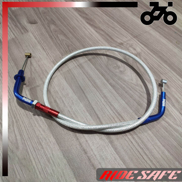 PS RACING / KING DRAG CLUTCH CABLE RAIDER 150 CARB / FI / CARBON SILVER