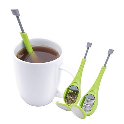 5 PCS Portable Green Silicone Tea Strainer Coffee Filter Tea Coffee Mixer Measurement Coffee Tea Tool Accessories