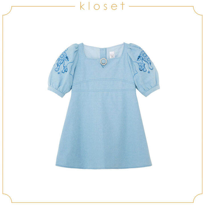 kloset-aw20-kd002-ชุดเด็ก-ชุดเดรสเด็ก-ชุดเด็กแฟชั่น