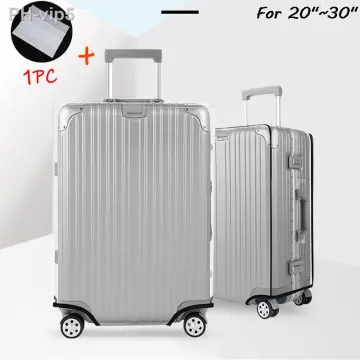 Luggage Cover,Clear Pvc Transparent Travel Suitcase Protector Dust-Proof  Cover For 20-28 Inch