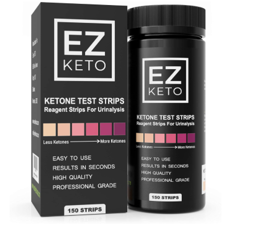 Ez Keto Ketone Testing Strips For Urinalysis With Free App And Ez Keto Start Guide 150 Test 2012