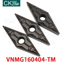 10P VNMG160404-TM ZM6030 VNMG 160404 TM คาร์ไบด์แทรกเครื่องมือเม็ดมีดกลึงภายนอก CNC เครื่องมือกลึงโลหะสําหรับเหล็ก