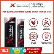 Viên Sủi XtraMan Tuýp 20 Viên Tăng cường sức khỏe phái mạnh - Chính Hãng