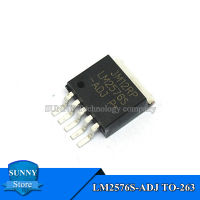 10Pcs LM2576S-ADJ TO-263 LM2576S TO263วงจรควบคุมแรงดันไฟฟ้า (Buck)