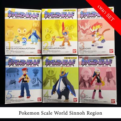 เหมา Bandai Pokemon 1/20 Scale World Sinnoh Region โปเกม่อน โมเดล มือ1 NEW