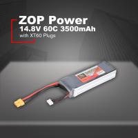 GOFT แบตเตอรี่สำรอง ZOP P Ower 14.8V 3500MAh 60C 4S 1P Lipo B Attery XT60ปลั๊กชาร์จสำหรับ RC Racing D Rone Q Uadcopter เฮลิคอปเตอร์รถยนต์เรือ