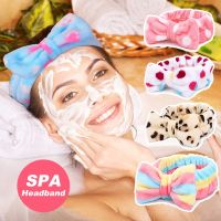 Ikat Rambut Elastis Lembut Cuci Wajah Spa Pita Imut Ikat Rambut Bulu Karang Rias Wajah Perawatan Kulit Mandi untuk Wanita Aksesori Rambut