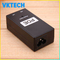 [Vktech] 48V 0.5A 24W เดสก์ท็อปเฝ้าระวังกล้องวงจรปิดอะแดปเตอร์อีเทอร์เน็ตหัวฉีดไฟฟ้า