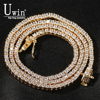 UWIN 2mm Tennis Chain celet Round Cut Micro Bling Bling Cubic Zirconia Fashion Hiphop Men Women celets Jewelry
