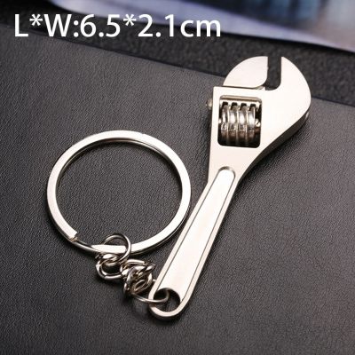 Cute Mini Tools Hardware Car Key Ring Chain 3D Keyfob Keychain Keyring Gift Mini Key Chain Pendant Key Chain Pendant