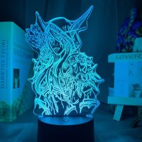 World of Warcraft Sylvanas Windrunner 3D Led Night Lights for Kids Room Decor The Dark Lady The Banshee Queen Neon Lamp WOW