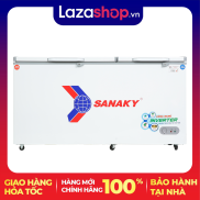 Giao tại HCM Tủ đông mát Inverter Sanaky VH-6699W3 2 ngăn 2 cánh, 660 lít