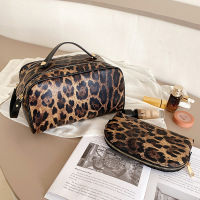 Newest Personalised Large Makeup Bag Set Cosmatic Bag Women Travel Toiletry Wash Organize Trendy Zebra Print Toiletries Bag