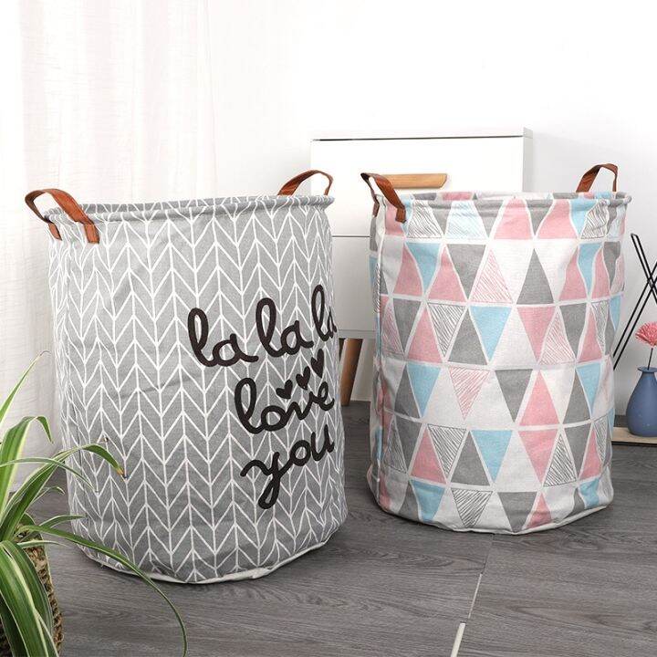 ≮Bathroom Accessories ≯ตะกร้าซักผ้าถุงตะกร้าเสื้อผ้าตะกร้าเก็บของ