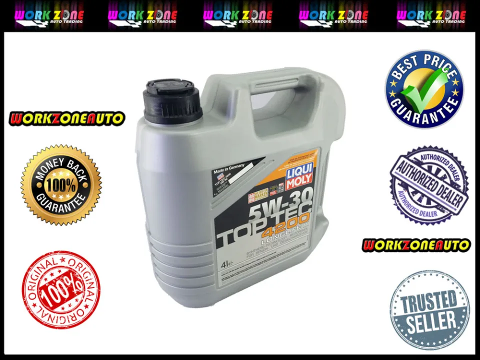 Old Stock Clearance) Liqui Moly Top Tec 4200 New Generation 5W-30