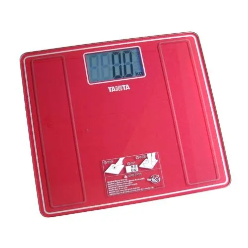 TANITA HD382 Digital Glass Bathroom Scale (Red) Lazada PH