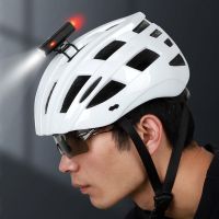Lixada Bike MTB Light USB Rechargeable Cycling Helmet Headlight Waterproof Bicycle Headlight Rear Taillight  Lamp Flashlight Medicine  First Aid Stora