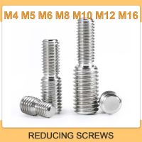 Reducing Screws M4 M5 M6 M8 M10 M12 M16 Camera Adapter Converter 304 Stainless Steel Bolt Conversion Double-ended Headless Screw