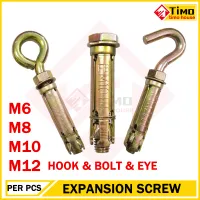 Color : Pack of 5 pieces, Length : M10 80mm Expansion Screw 304 Stainless Steel Sleeve Anchor Concrete Expansion Eye Bolt Installation Artifact Hook Long Universal Ring Expansion Screw Fixed Color : Pack of 5 pieces, Length : M10 80mm Expansion Screw 304 Stainless Steel Sleeve Anchor Concrete Expansion Eye Bolt Installation Artifact Hook Long Universal Ring Expansion Screw Fixed