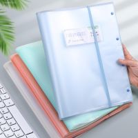 № A4 File Document Bag Waterproof Cover File Folder Data Book Large Capacity File Folder Portfolio Document Bag Office Stationery