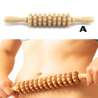 1Pc Wood Slimming Scraping Guasha Tool Anti Cellulite Body Sculpting Massage Roller for Muscle Pain Relief Blood Circulation