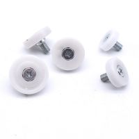 20PCS/LOT Diameter 19/22/25/26/29MM M6 Drawer Bearing Pulley Wheels Steel File Cabinet Door Wheel Furniture Moving Nylon Wheel