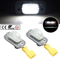 2ชิ้น LED สีขาวใบอนุญาตหมายเลขทะเบียนไฟ C An BUS 12โวลต์สำหรับ VW G Olf II MK2 1983-1992 J Etta II 1984-1991อุปกรณ์เสริมในรถยนต์ไฟท้าย