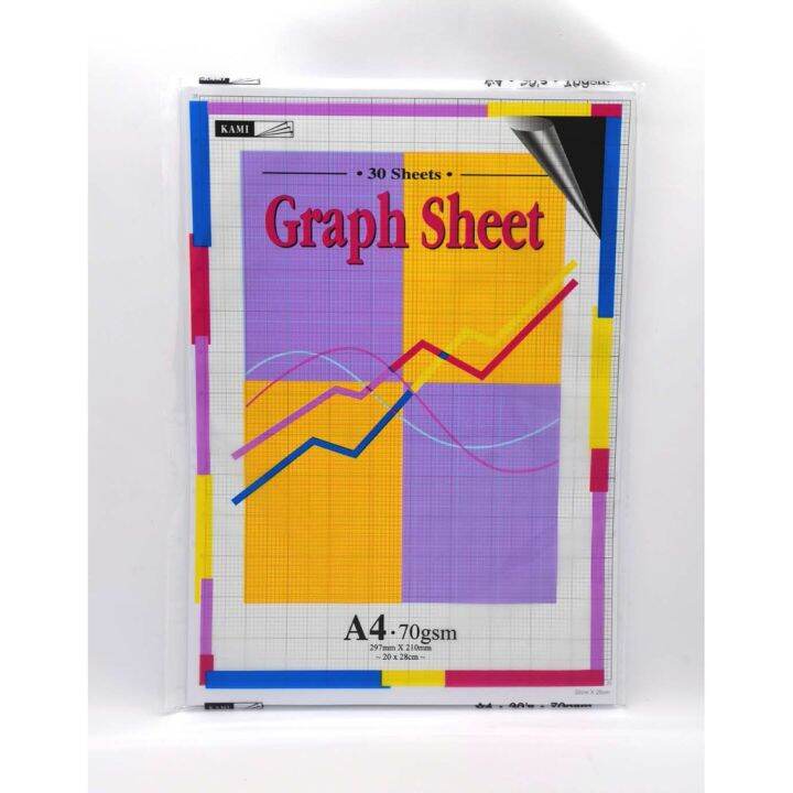 KAMI GRAPH SHEET PAPER A4 70GSM 30'S 20CM X 28CM SKOT7004A Lazada