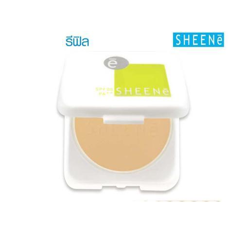 sheene-oil-free-cake-powder-spf-25-pa-แป้งชีเน่-ออยล์ฟรี-แป้งตลับเล็กขนาดพกพา-3-5-g-มีให้เลือก-2-เบอร์