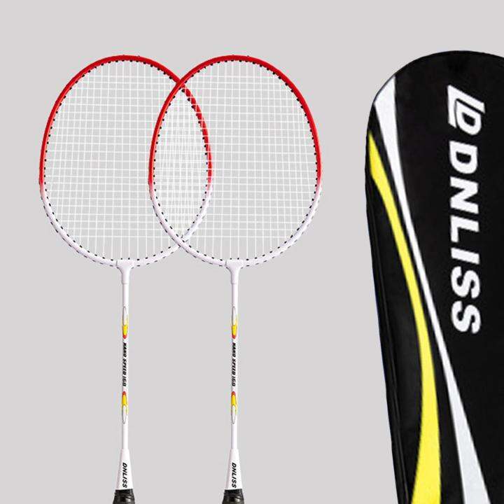 ZYMOON Badminton Rackets Set of 2, Lightweight Adult Badminton Racket
