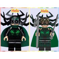 ของเล่นตัวต่อเลโก้ Marvel Thunder god Hela เข้ากันได้กับของเล่นสําหรับเด็ก