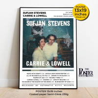 Sufjan Stevens Poster ภาพโปสเตอร์ ซัฟยาน สตีเวนส์ ศิลปินอินดี้โฟล์ค ขนาด 33X48 cm