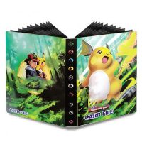 240PCS Cartoon Album Pokemon Book Anime Game Pokemon Cards EX GX Collection Capacity Loaded List Holder Binder Folder Kids Toys