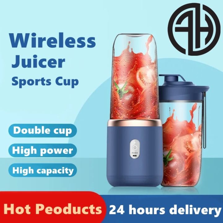 CHIGO ZG-K852C Portable Electric Juice Cup 400Ml Fruit Juicer