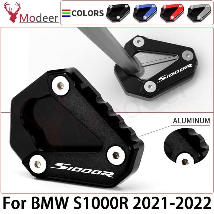 แผ่นรองจานขยายขาตั้งด้านข้างทำจากอะลูมิเนียมสำหรับรถ-bmw-s1000r-s-2023-1000-r-s1000r-1000r-2021-2022