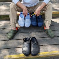 2023 Foreign trade outside the us environmental protection tasteless hole hole shoes soft bottom and comfortable to wear beach baotou cool slippers leisure outdoor sandals