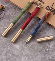 Red Wood Signature Pen Brass Neutral GEL Pen Gift Business High-end Gift