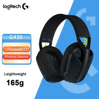 G435 LIGHTSPEED Bluetooth Wireless Gaming Headset หูฟังเสียงรอบทิศทางแบบครอบหูสำหรับเกมแล็ปท็อปพีซีและเพลง