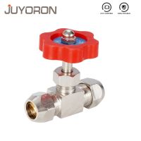 Air Control Ball Valve 6mm 8mm 10mm 12mm Hose Pipe Copper Handle Metal High Pressure Durable Tube Needle Type Globe Vlave