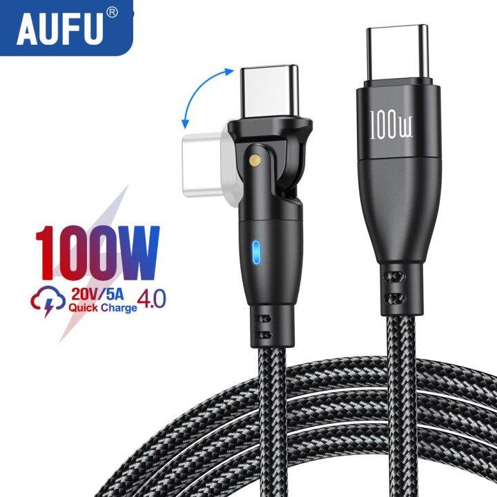 aufu-100w-usb-c-to-usb-type-c-cable-usbc-pd-fast-charging-charger-data-cord-usb-c-5a-typec-wire-for-macbook-samsung-xiaomi-poco-docks-hargers-docks-ch