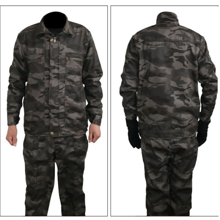 Military Training Camouflage Suits for Men Army Combat Top Pants