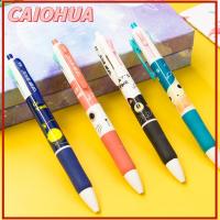 CAIOHUA 12ชิ้นค่ะ ปากกาหลากสี แบบ4-in-1 0.5มม. ปากกาลูกลื่น สวยดีครับ หลากสี เครื่องใช้ในสำนักงาน