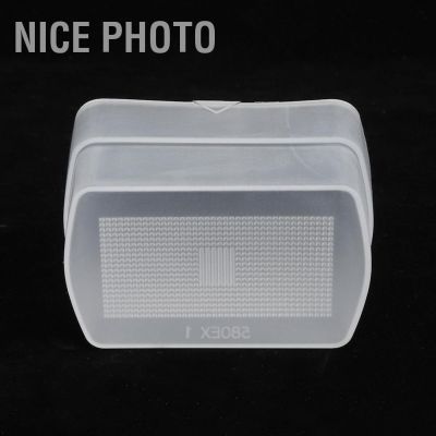 Nice photo 3Pcs Mini Digital Camera Flash Bounce Diffusers Softbox Fit for Canon 580EX Top White