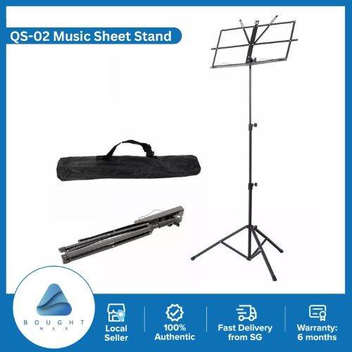 Foldable Music Sheet Stand Adjustable Portable Music Stand Lazada