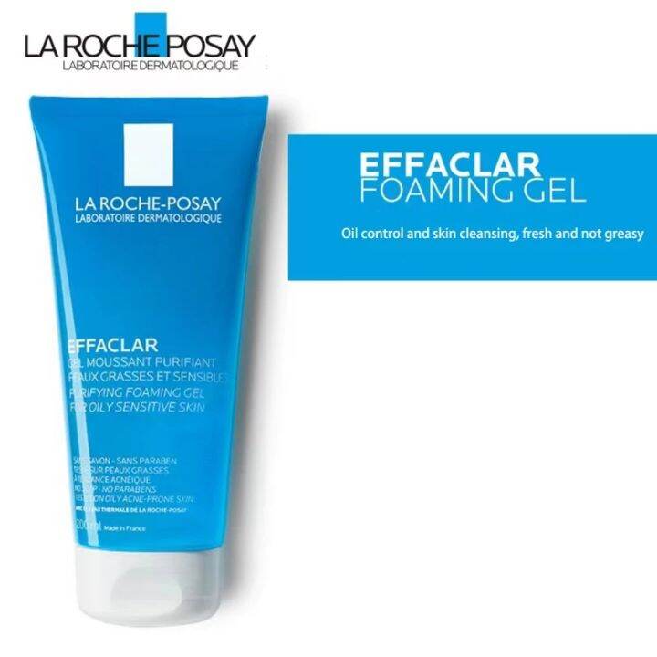 La Roche Posay Effaclar Purifying Foaming Gel Cleanser Acne Face Wash