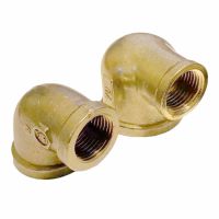 Reducer 1/2 3/4 1 BSPP Female-Female Brass 90 Degree Elbow Round Pipe Fitting Adapter