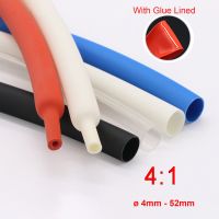 1M Colorful 4:1 Heat Shrink Tube with Glue Dual Wall Tubing Electrical Wire Cable Insulation Sleeving 4/6/8/12/16/20/24/32/40mm Electrical Circuitry P