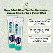 Kem Đánh Răng Trẻ Em Dontodent Junior Cho Bé Từ 6 Tuổi 100ml - chamdaaz