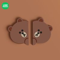 Line Friends Cartoon Door Anti-collision Sticker Anti Scratch Strip Protective Sticker Strip