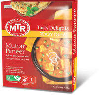 Mutter Paneer --- แกงชีสอินเดียผสมเมล็ดถั่วลันเตา --- 300 กรัม